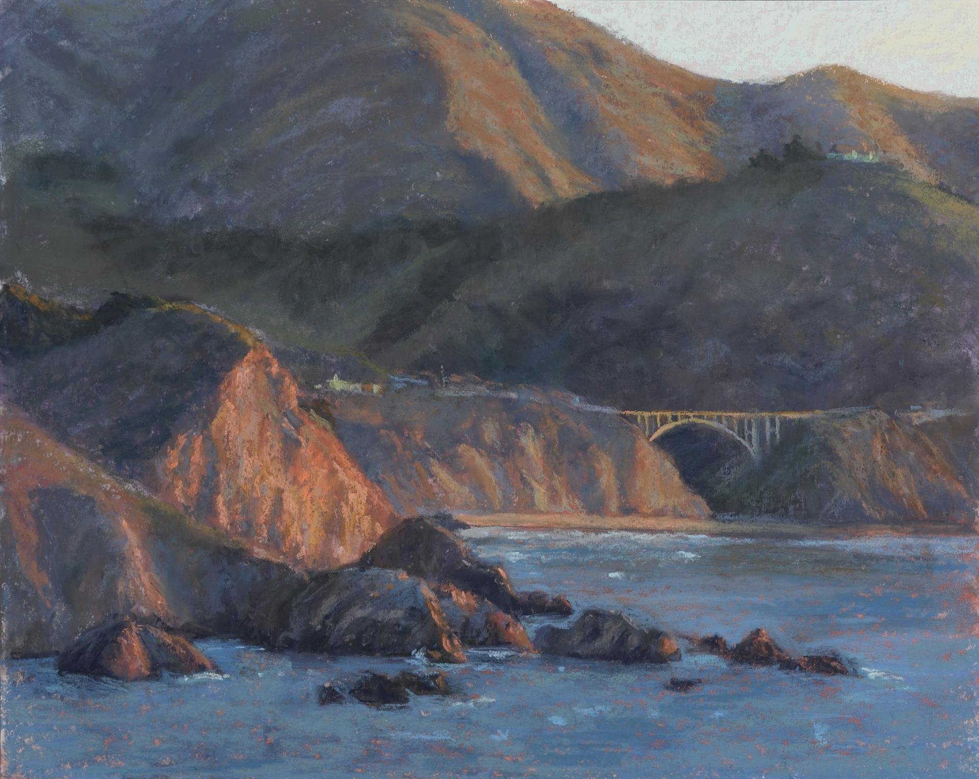 hi-dutch アート　HorizonSky Golden Horizon Painting